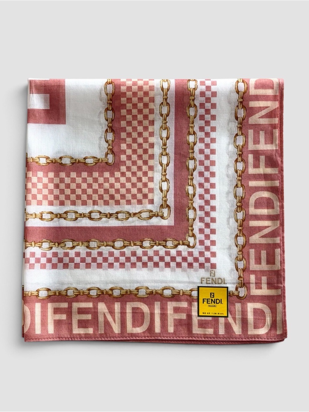 Fendi Cotton Bandana/Neckerchief